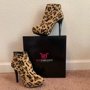 Cheetah Booties